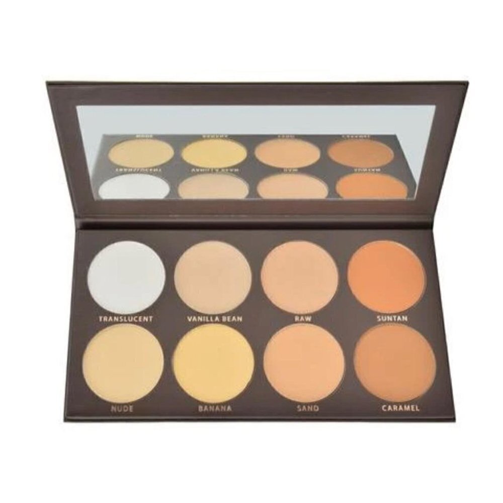 KAB Cosmetics BNIB 8 Shade Matte Contour Palette Volume I Cruelty Free